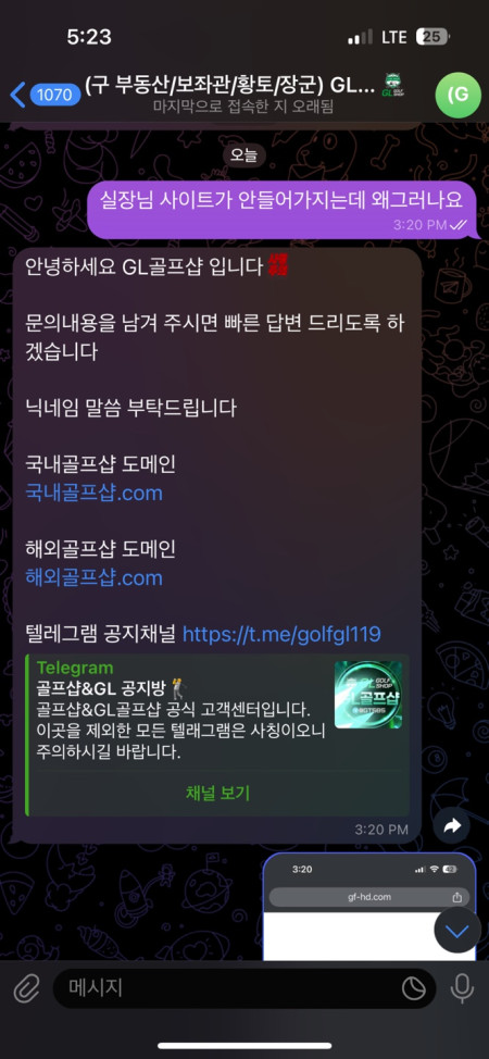 골프샵 5레벨 3170만원 먹튀