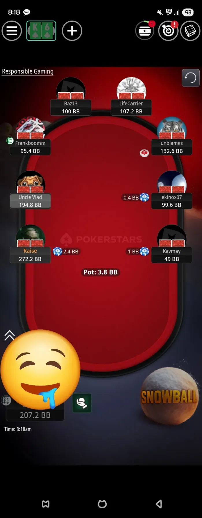 포스 5점 9링 순항중