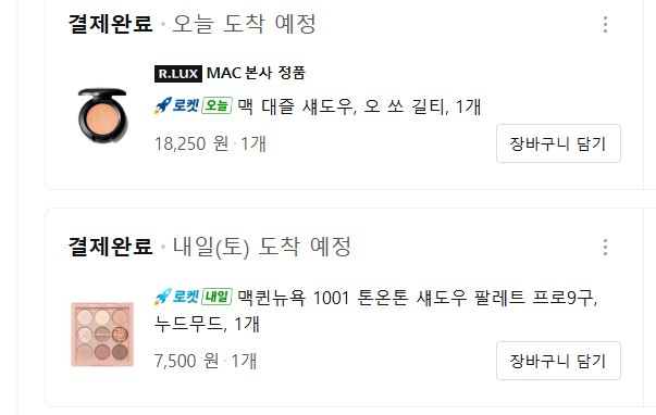 쿠팡 보상쿠폰으로 여장템 구매