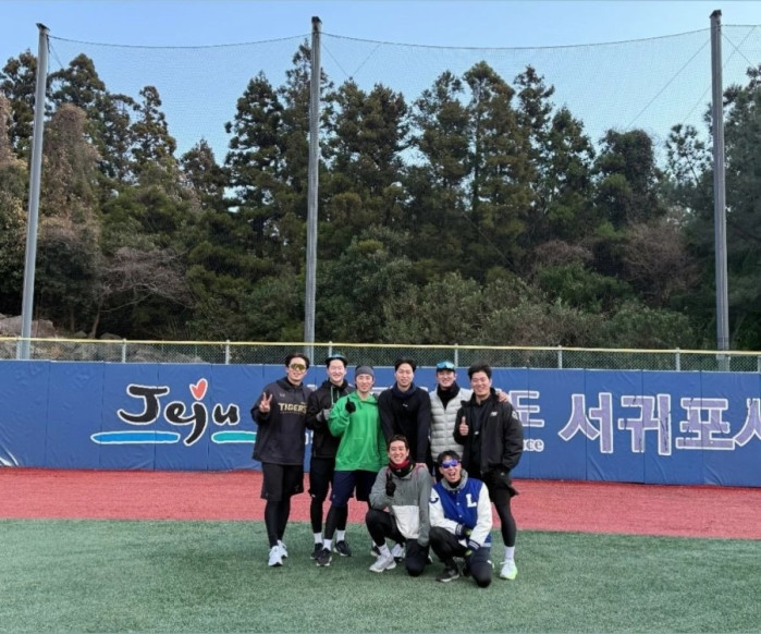 엄상백 제주도 훈련근황