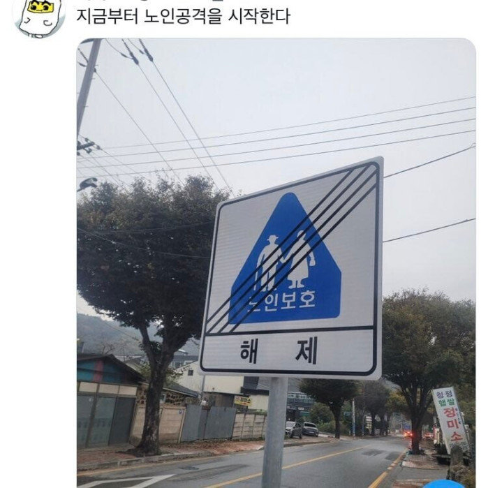 노인보호를 해제합니다