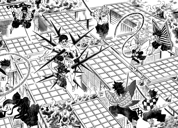 귀멸의 칼날 애니에서 연출 미쳤다는 장면