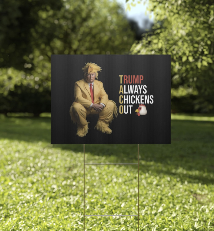 요즘 미국 금융가에서 유행하고 있다는 트럼프 밈