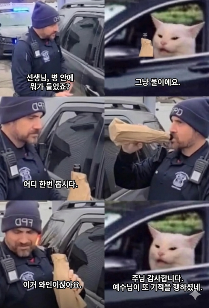 19b450969de59a333.png 음주단속중에 하느님이 개입하심