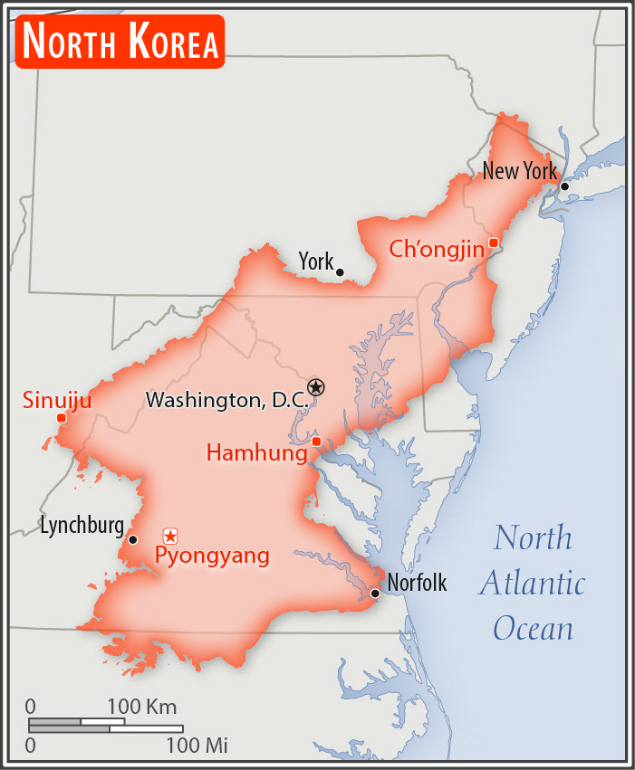 North_Korea_–_U.S._area_comparison.jpg 미국에 나라 팔면 1억 달러 받음.jpg