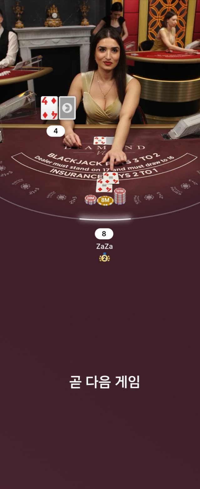 개부럽게 블랙잭 1억2천5백