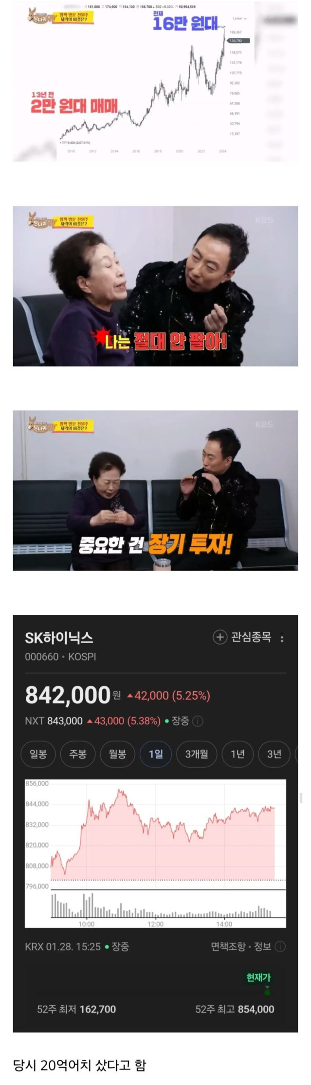 전원주 하이닉스로 100억이상 수익 ㄷㄷ