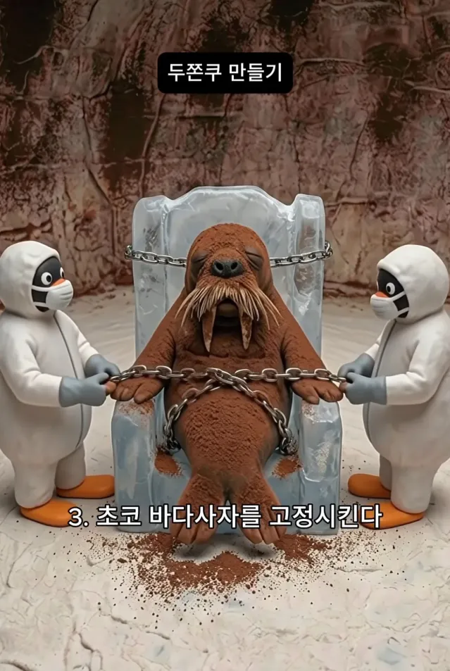 AI가 생각하는 두쫀쿠의 제조 과정