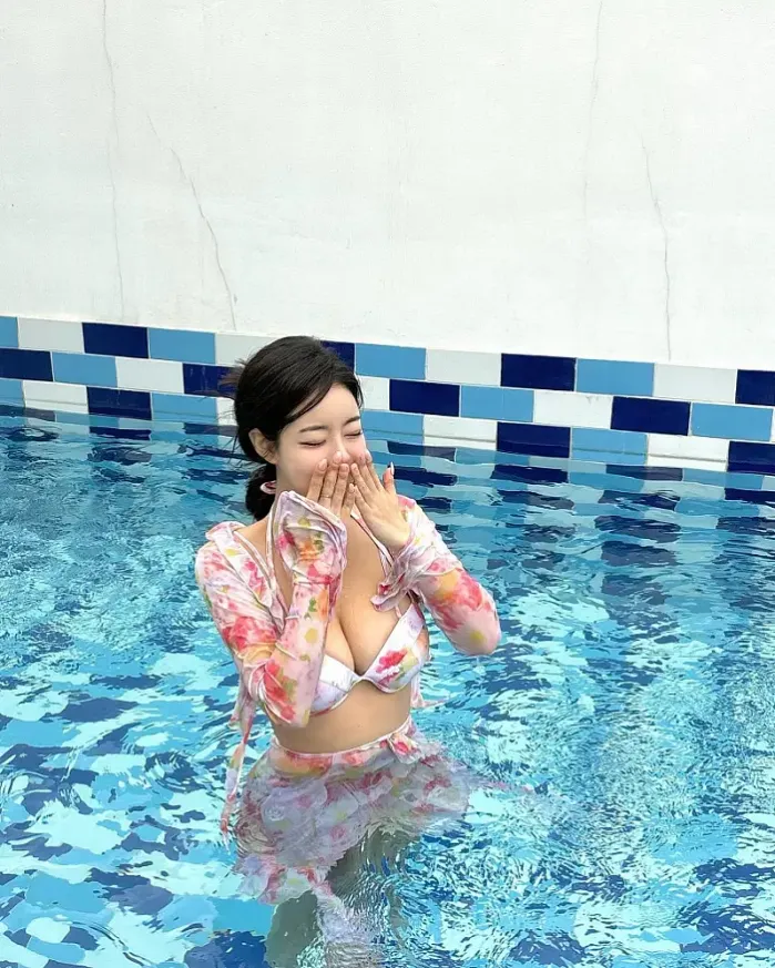 낮수영도 끝나따