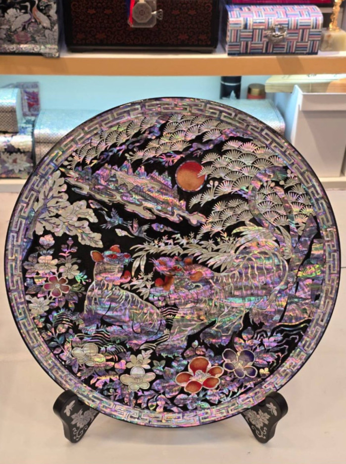 중국을 위한 바둑판&amp;나전칠기